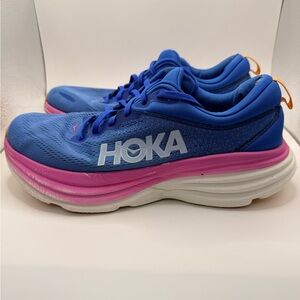 HOKA Bondi 8 Coastal Sky All Aboard Women’s Running Shoes Size 11
